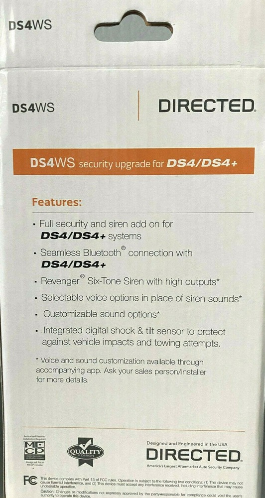 Directed DS4WS Bluetooth Wi-Fi Dual-Mode Wireless Interface Module
