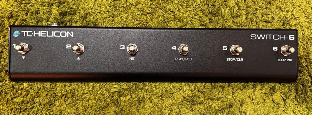 TC Helicon SWITCH-6 Effects Footswitch