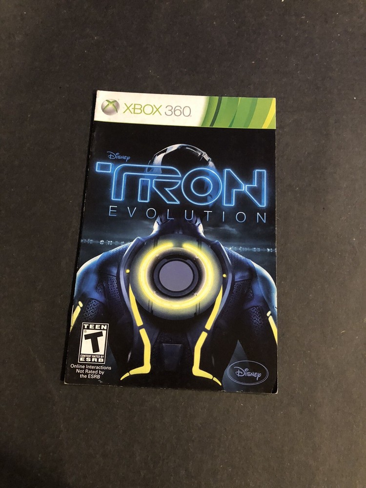 tron evolution xbox 360 Manual Only