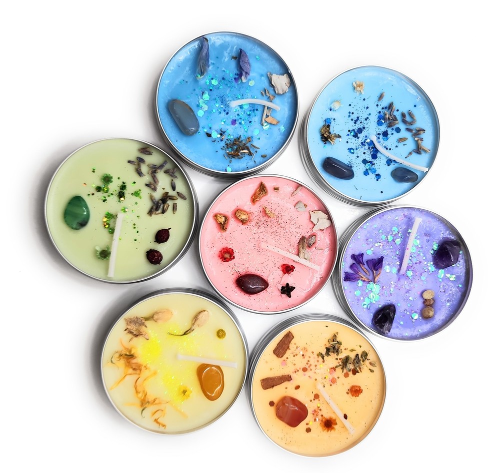 Complete Chakra Candle Set