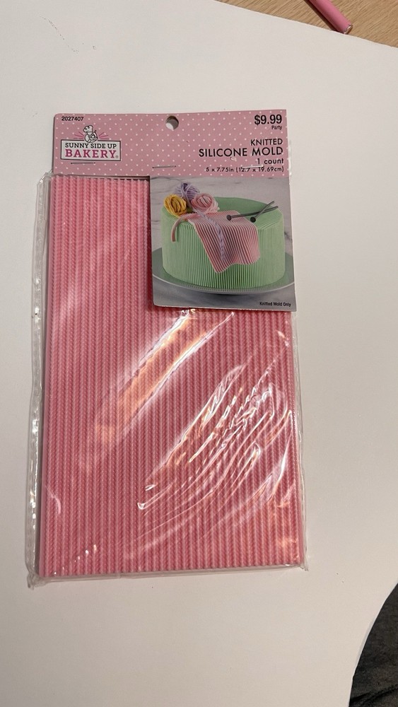 Knitted Silicon Mold