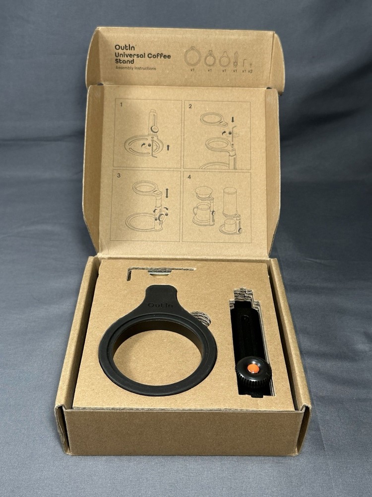 OutIn Universal Coffee Stand Model: OT-STD-02 Black