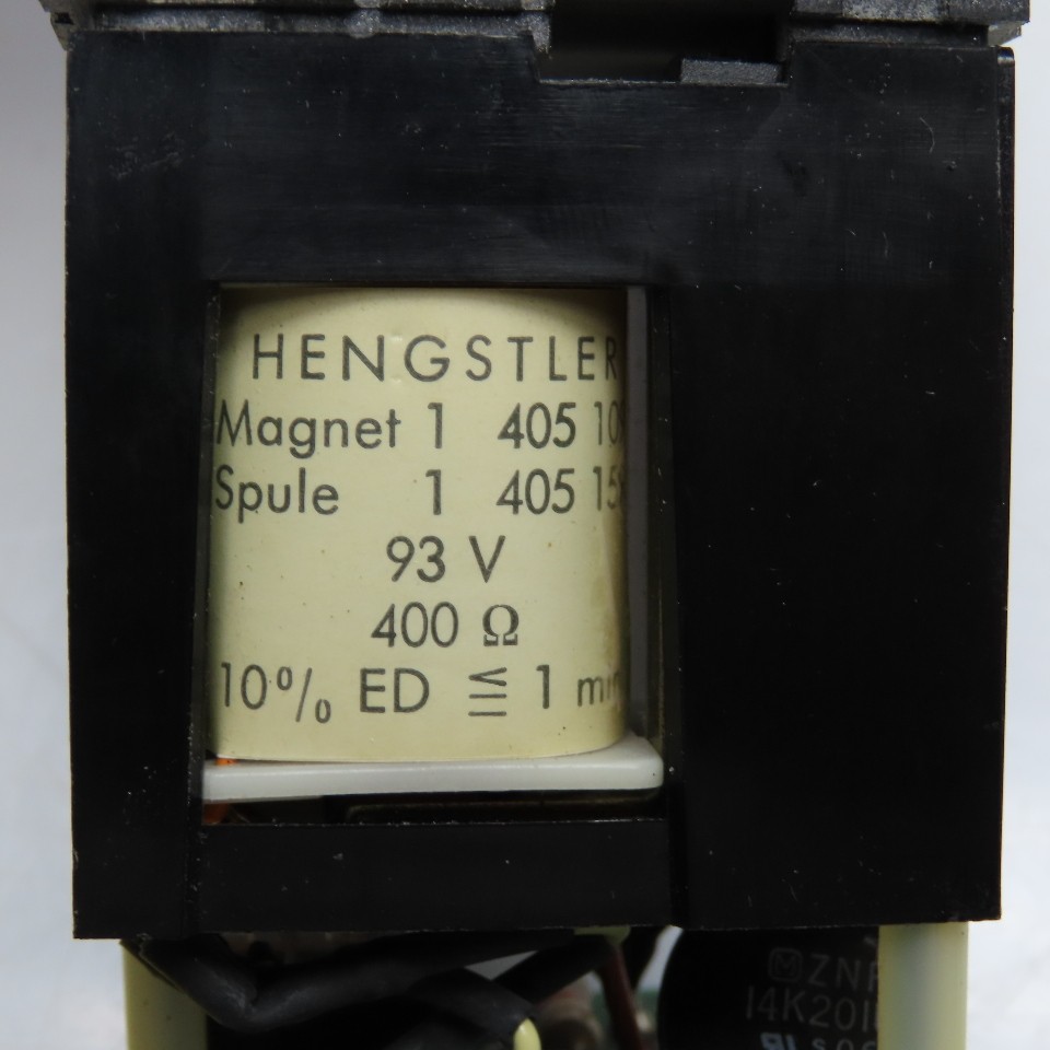 Hecon A0422005 115VAC Manual Reset Electromechanical Counter