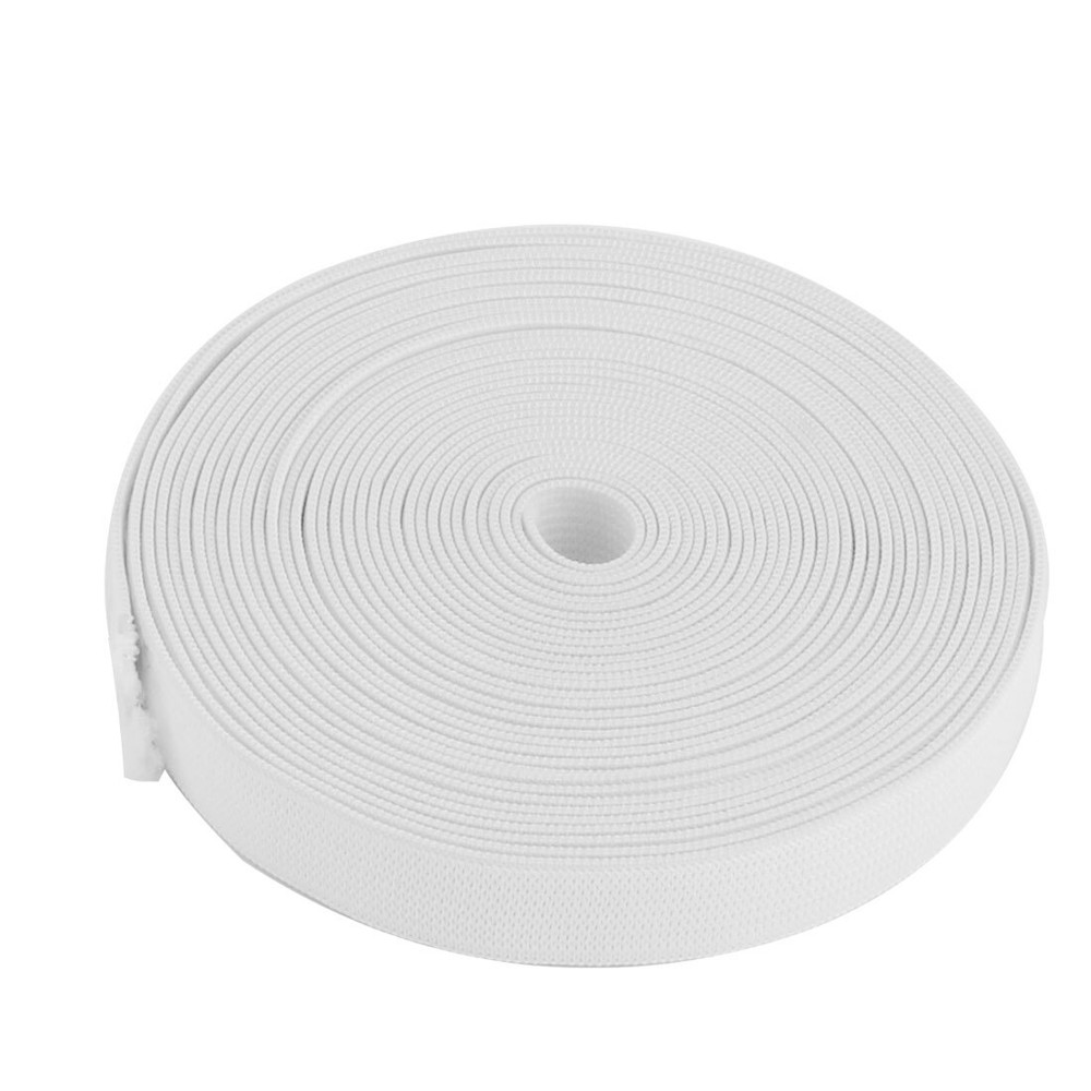 Trouser Pants Clothing Elastic Fabric String Strap Band White 6.2M Length