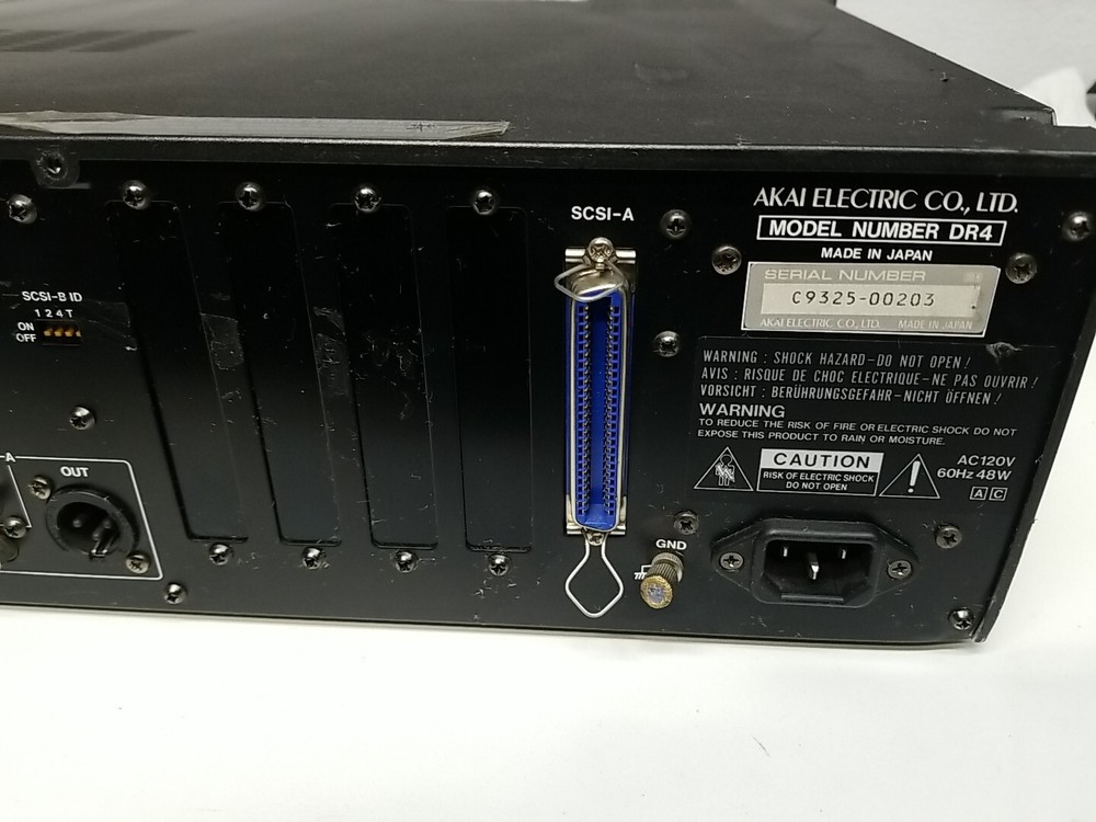 Akai DR4d Hard Disk Recorder, NO Hard Drive