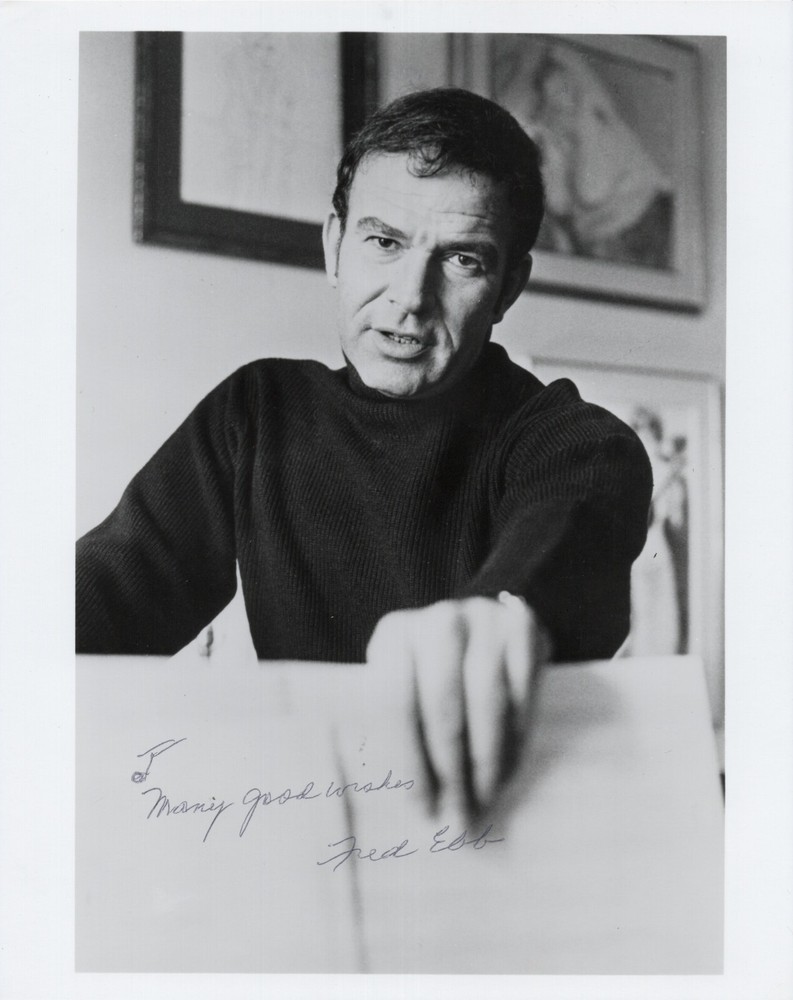 Fred Ebb- Signed Photograph (Musical Lyricist)