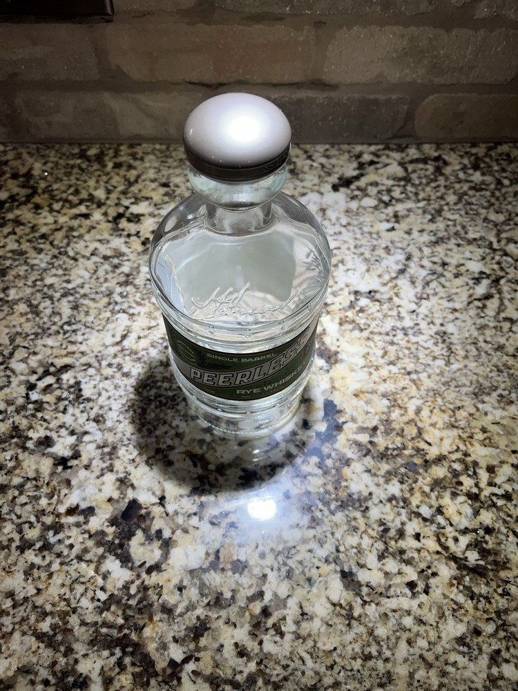 Empty Signed Peerless Barrel Proof Rye Single Barrel Selection “Flambé”