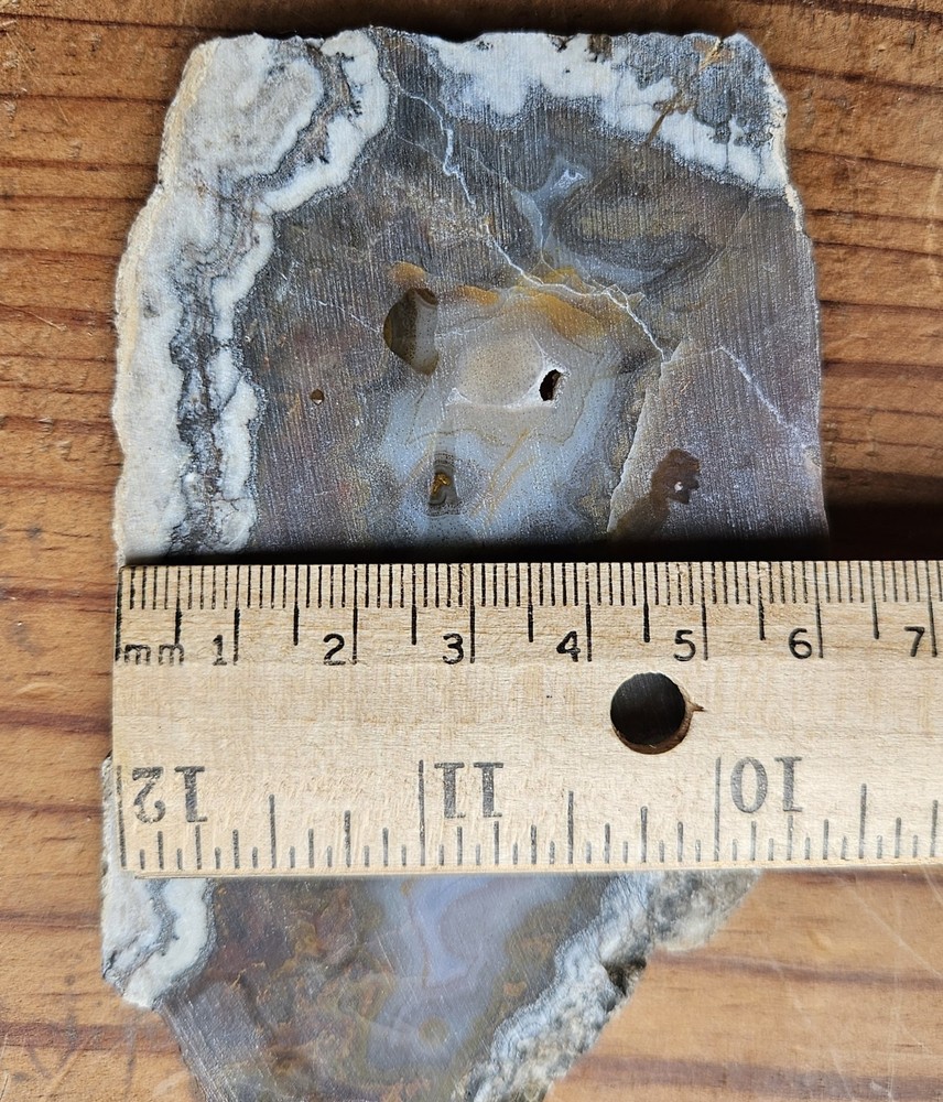 Agate Slab Locality Unknown 118 Grams