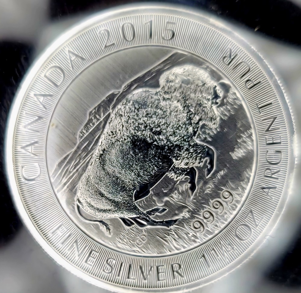 2015 CANADA 1.25 OZ. BUFFALO