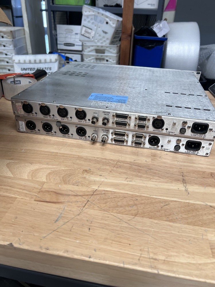 Moseley DSP-6000E Digital 4 CH Encoder and DSP-6000D Digital 4 CH Decoder SET