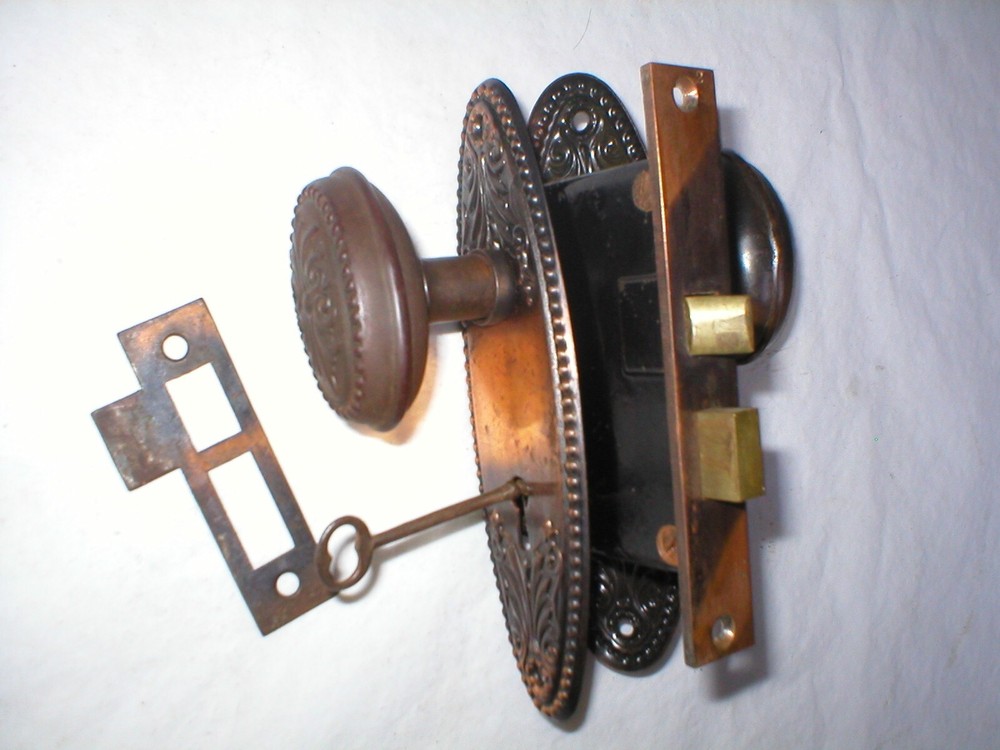 Antique Victorian Era Door Hardware