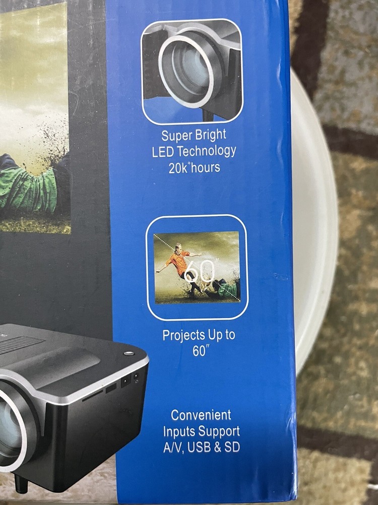 LED Projector LCD Image Style