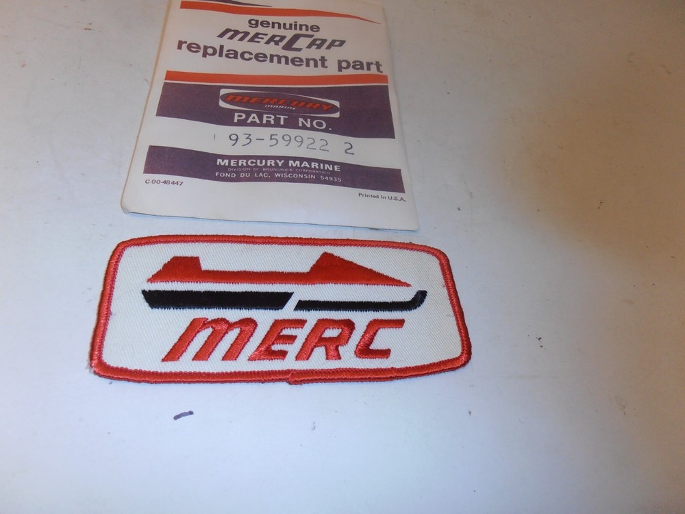 Mercury Snowmobile Patch