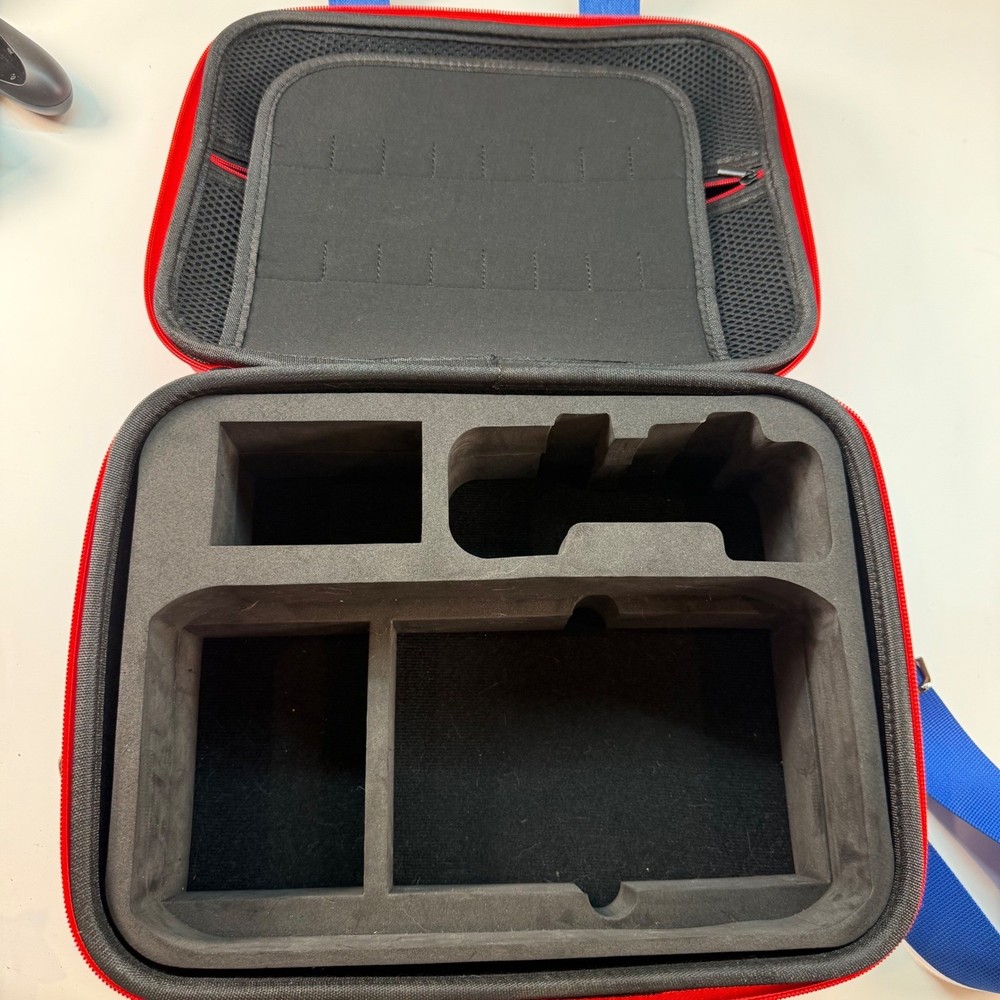 Nintendo Switch Dock Joy Con Grip Mario Style Travel Case Bundle