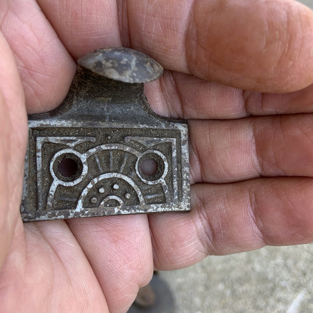 Antique Metal Decorative Window Sash Pull Nice For Restoration Project!