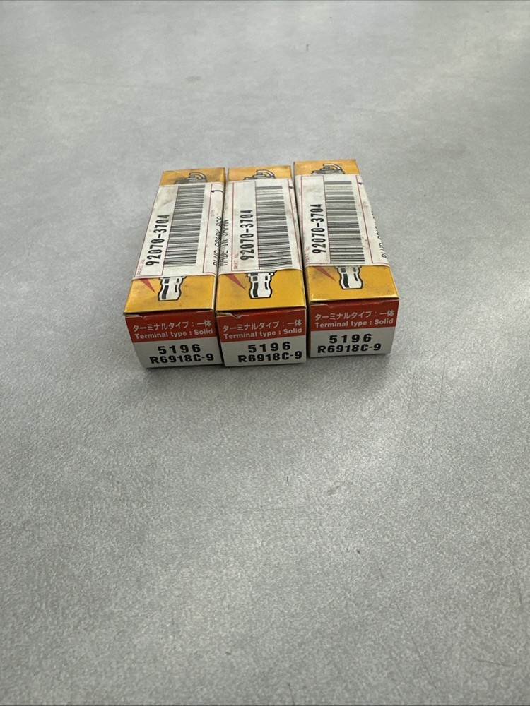 NOS NGK SPARK PLUG R6918C-9 3 PACK