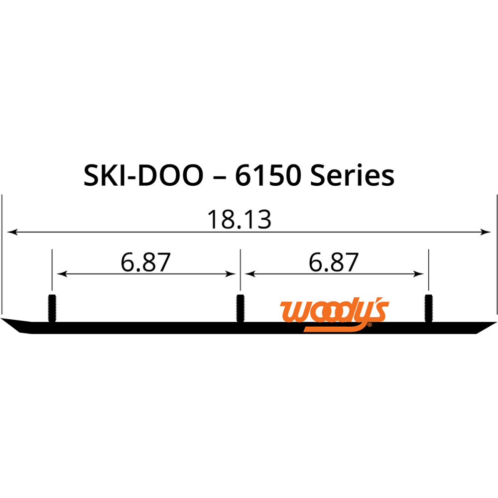 Woody's Extender Trail III Flat-Top Runner | ESD3-6150