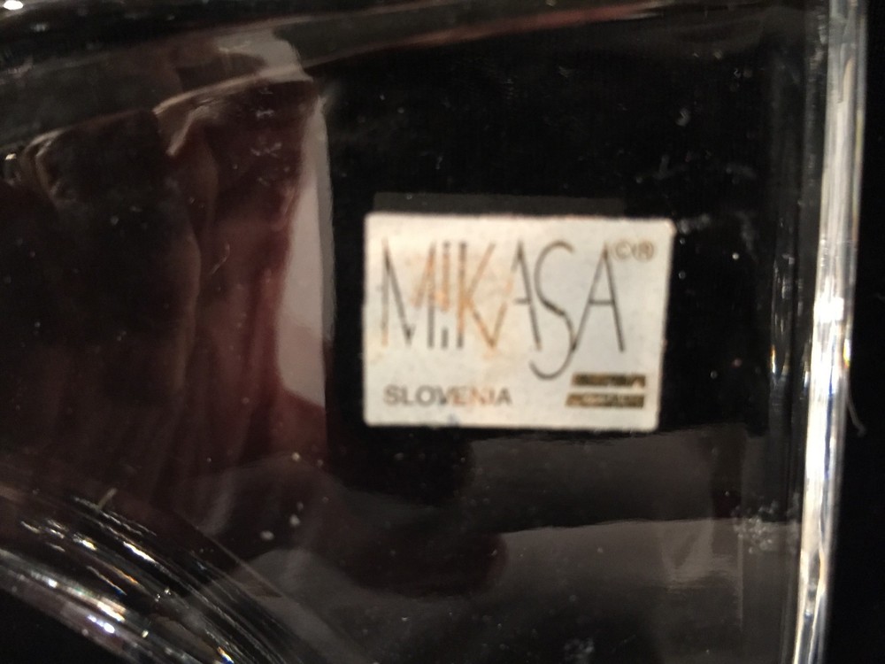 MIKASA Clear Glass Picture Frame