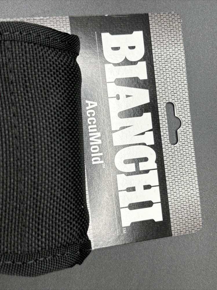Bianchi 7318 AccuMold Covered Handcuff Case - Hidden Snap - Canvas
