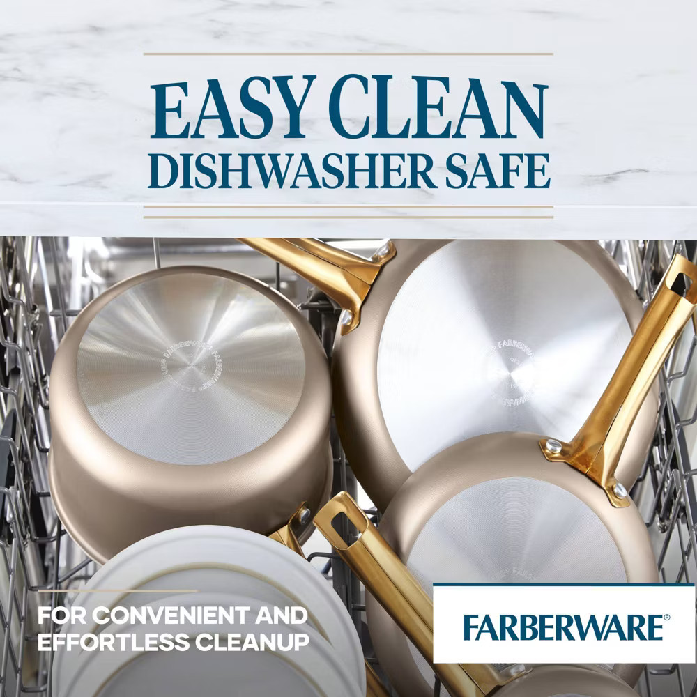 Farberware Radiant 2.75qt Nonstick Covered Saute Pan