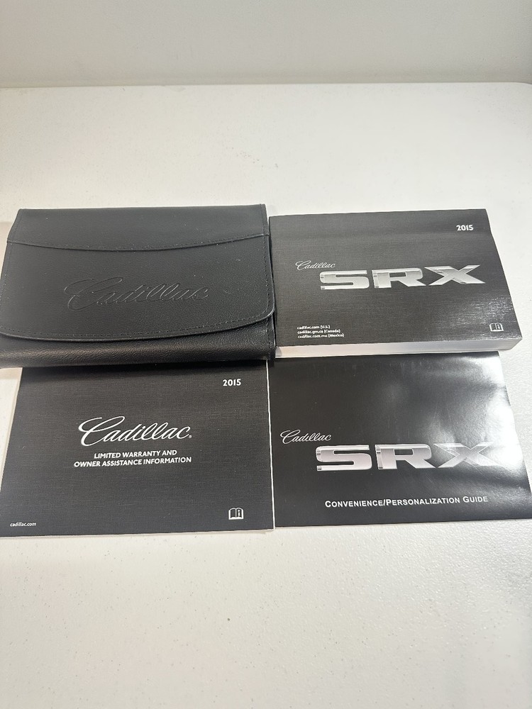 Cadillac SRX 2015 Owner's Manual Set