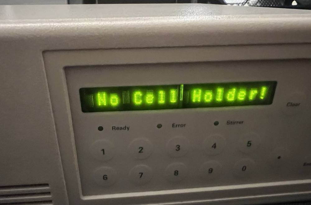 Agilent HP Hewlett Packard 89090A Flow Cell Temperature Controller