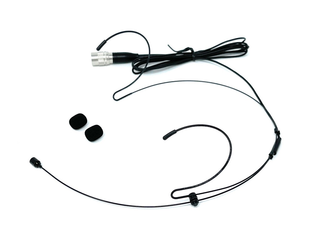 Black Headset Microphone Mic fits Audio Technica Wireless Transmitters NEW