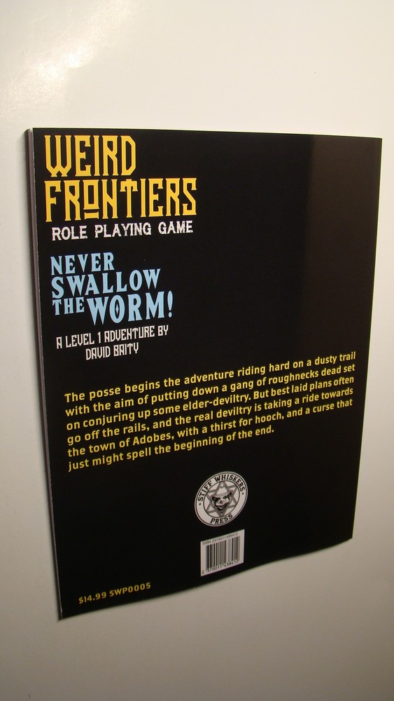 MODULE - NEVER SWALLOW WORM *NM/MT 9.8* DUNGEONS DRAGONS DUNGEON CRAWL CLASSICS
