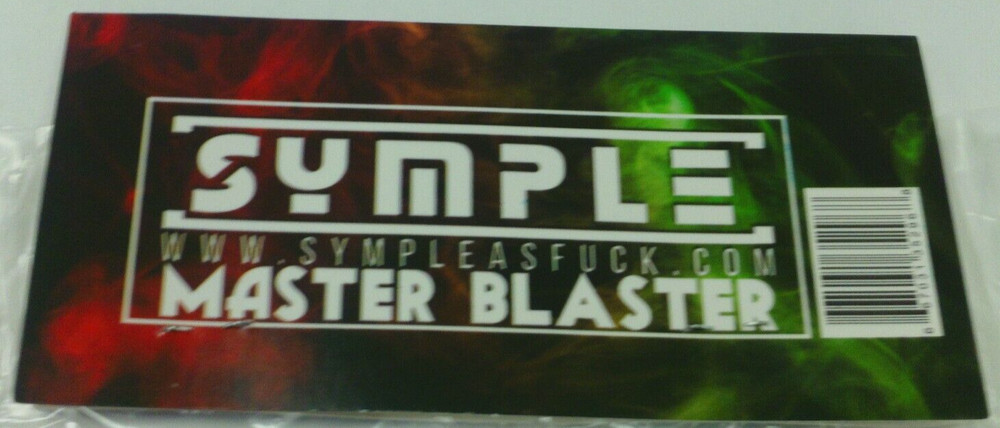 MASTER BLASTER SQUEEZE PIPE CIGARETTE HOLDER WHITE POWER HITTER