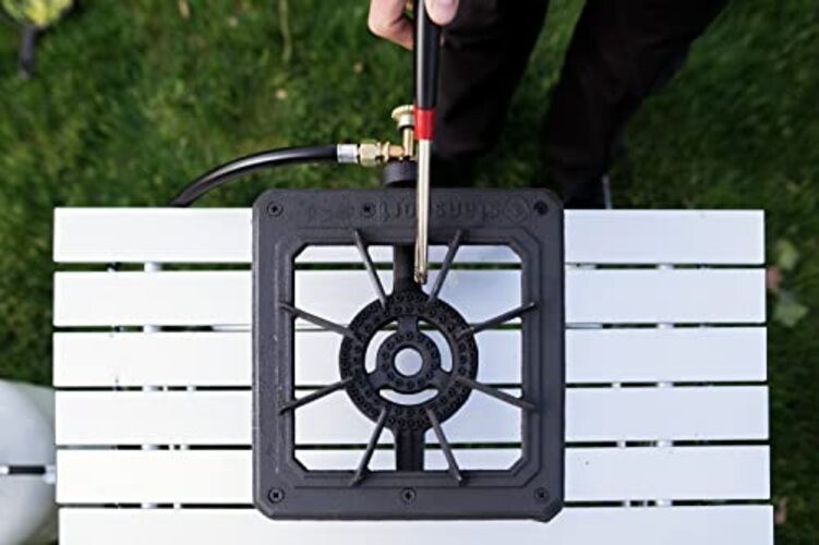 Cast Iron Portable Camping Stove Single Burner