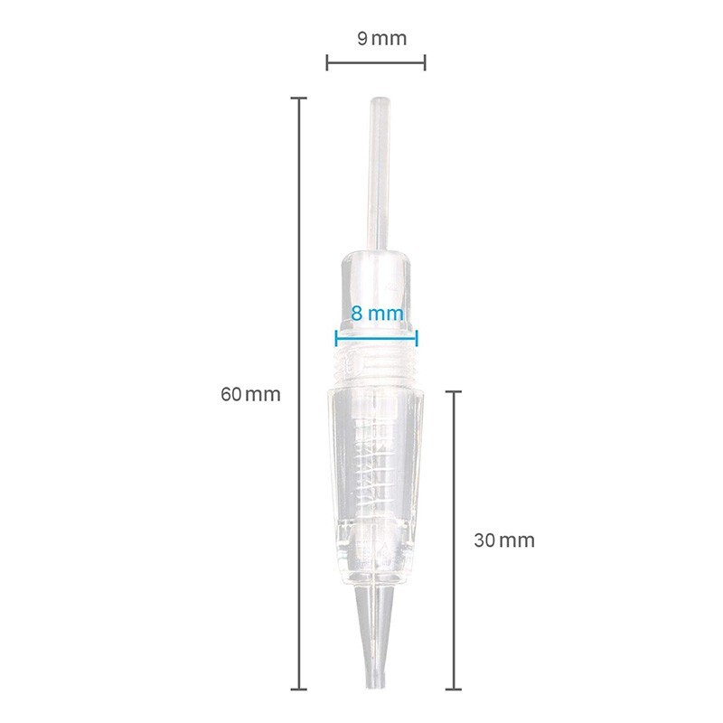 Screw Tattoo Needles Microblading Cartridge Needle for Permanent Makeup Eyebrow
