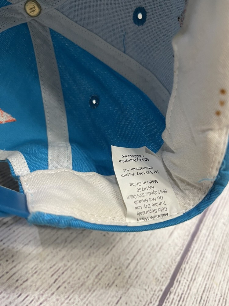 Rugrats Kids Hat Cap Snapback 1997 Blue