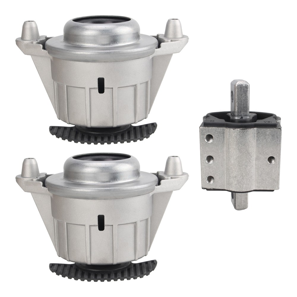 For Mercedes C300 C350 E350 Engine Motor Mount & Transmission Mount Set 3pcs
