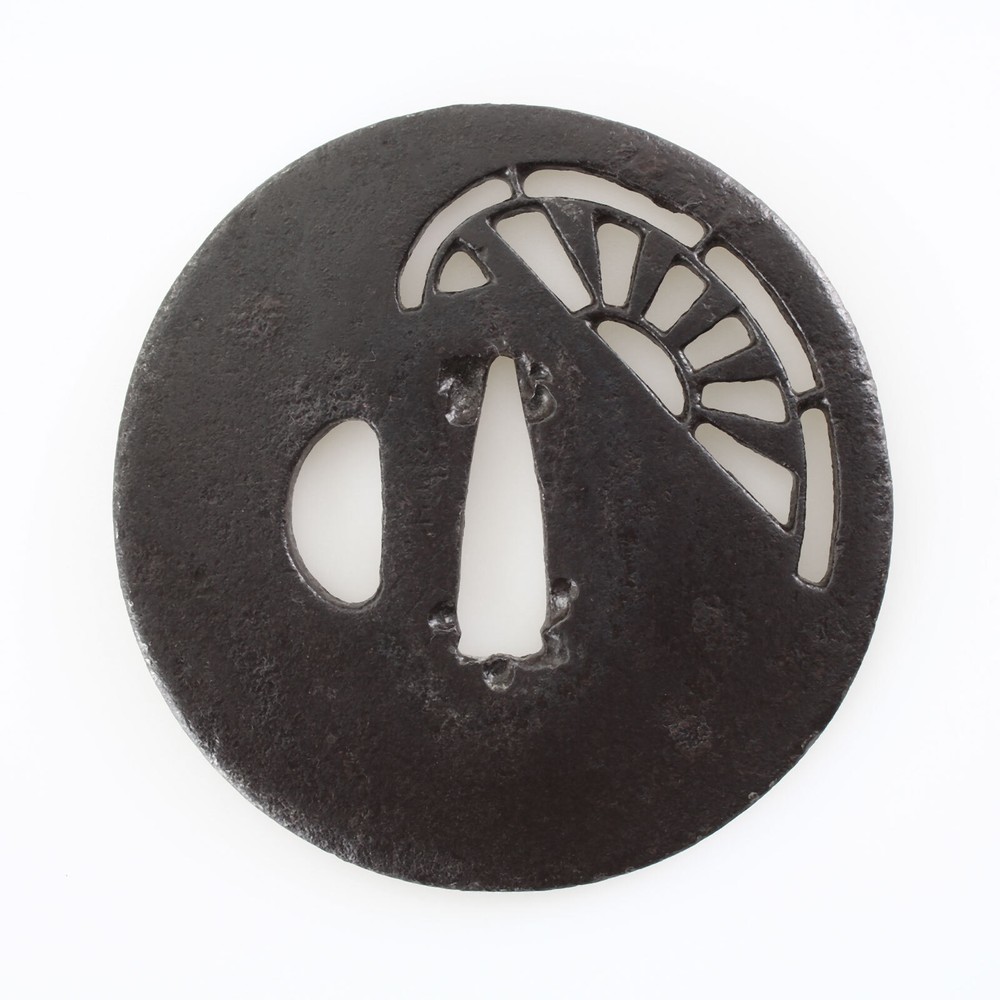 Tosho Wagon Wheel Tsuba