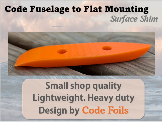 Code Foils - Code Fuselage to Flat Mounting Surface Shim