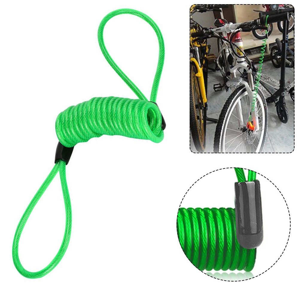 Disc Lock Reminder Cable Secure Your Motorcycle or Scooter Effortlessly