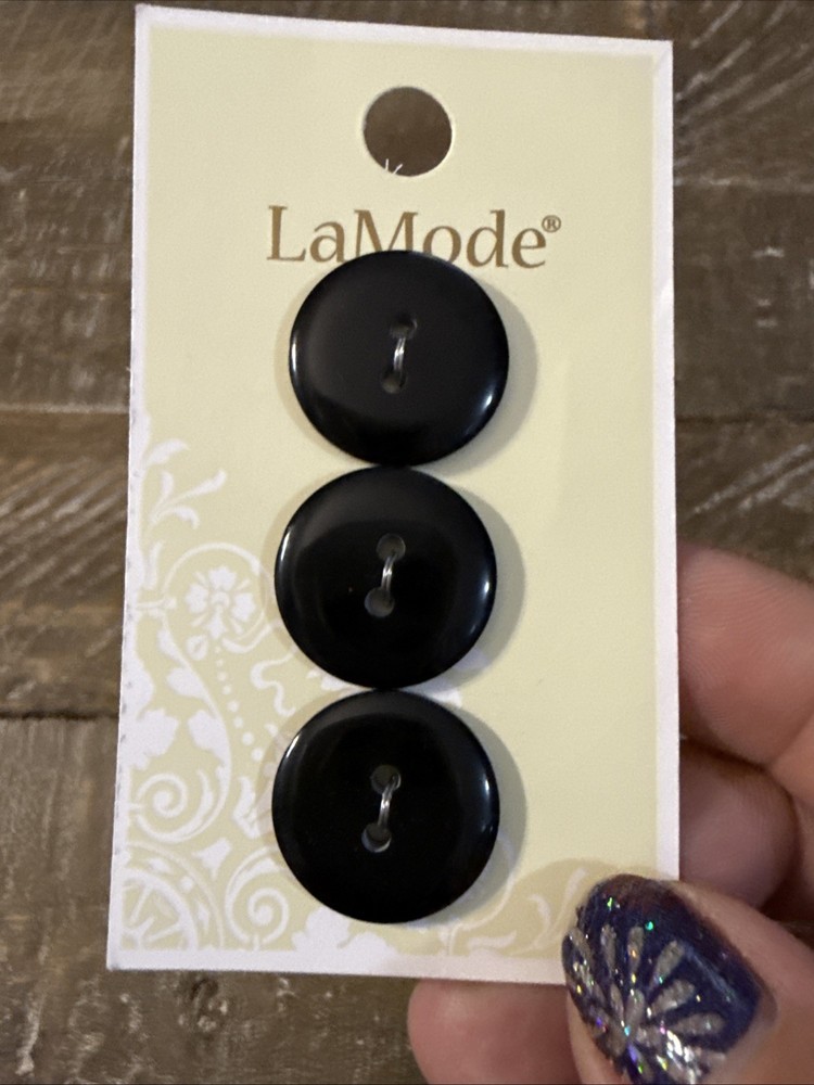 LaMode Buttons 3 Piece 3/4”