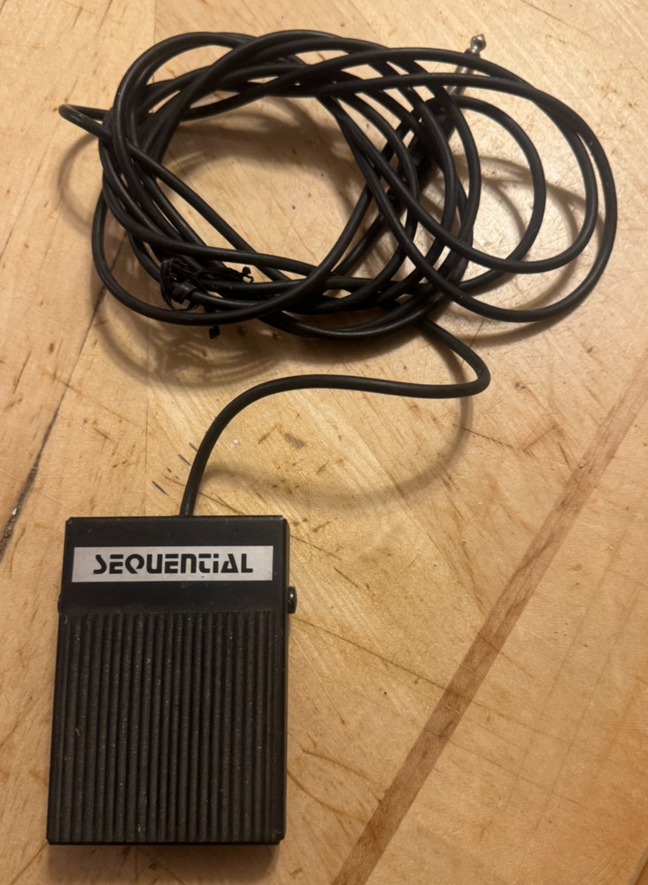 Sequential Circuits Inc Prophet Foot Switch Sustain Pedal