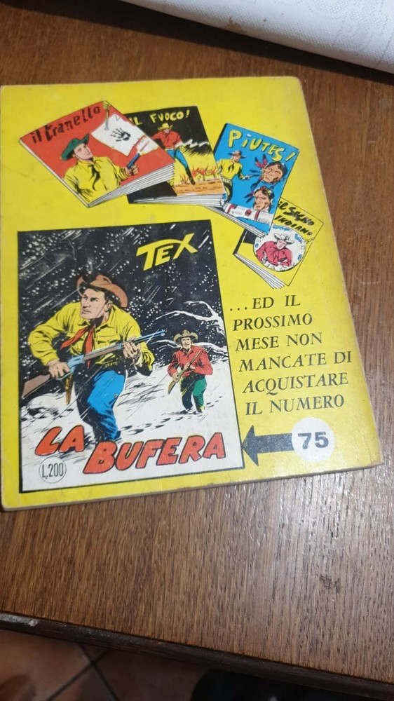 ORIGINAL TEX NO. 74 GOOD CONDITION
