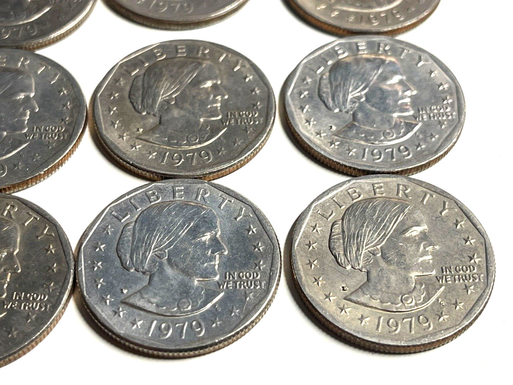 1979-P Susan B Anthony Coins