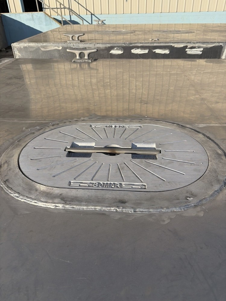 New 30x10x3 Aluminum Barge