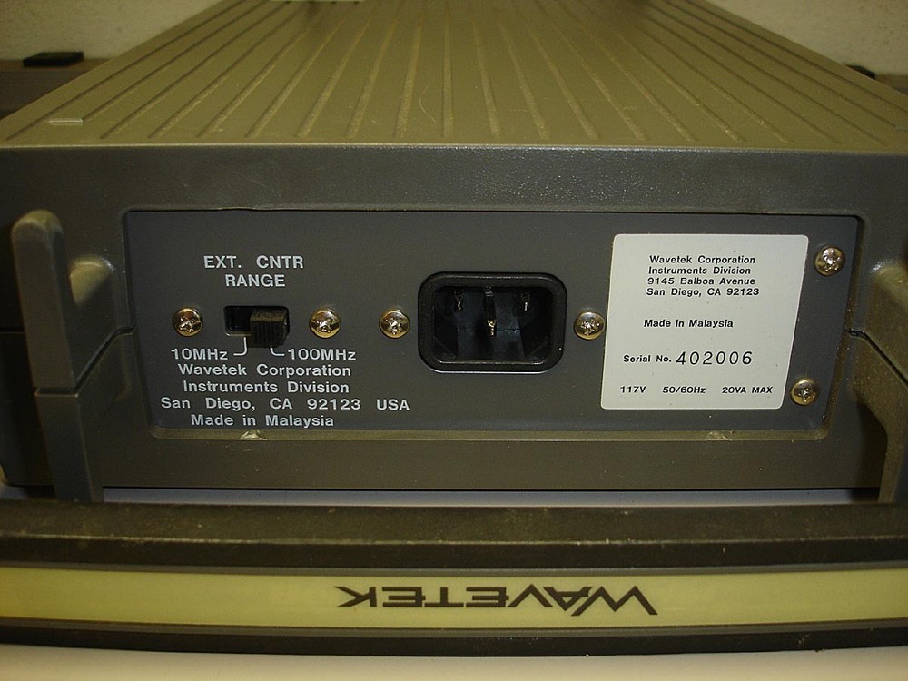 Wavetek Sweep Function Generator Model FG3B - Looks And Runs Fine