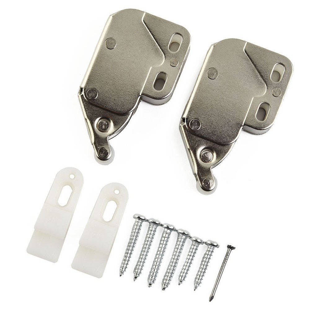 Mini Touch Latch Automatic Spring Catch for Push To Open Cupboard Cabinet Door