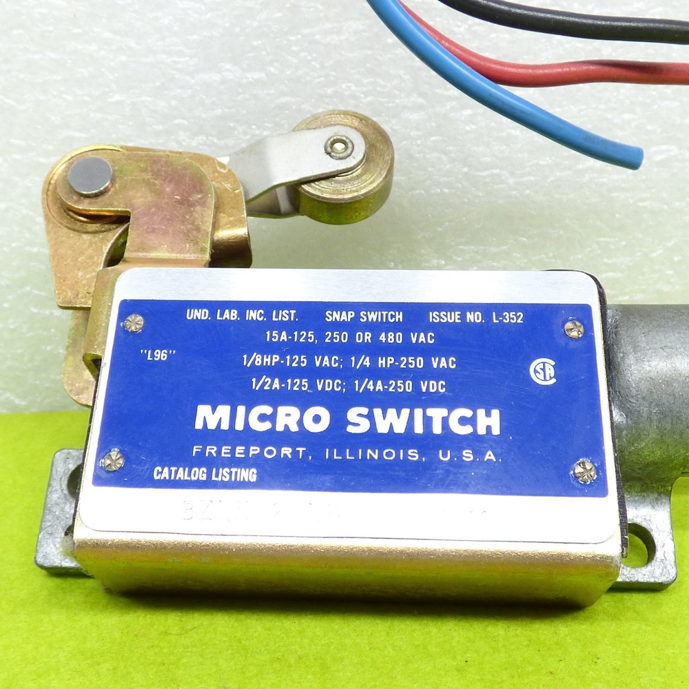 Honeywell bzln-2-lh microswitch micro switch