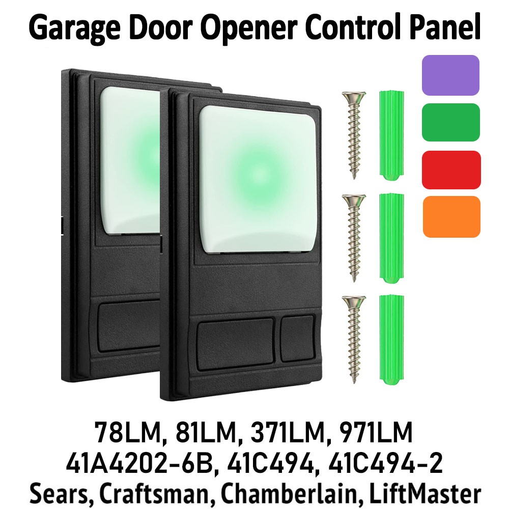 Multi-Function Control Panel Garage Door Opener for LiftMaster 41A5273-1 78LM