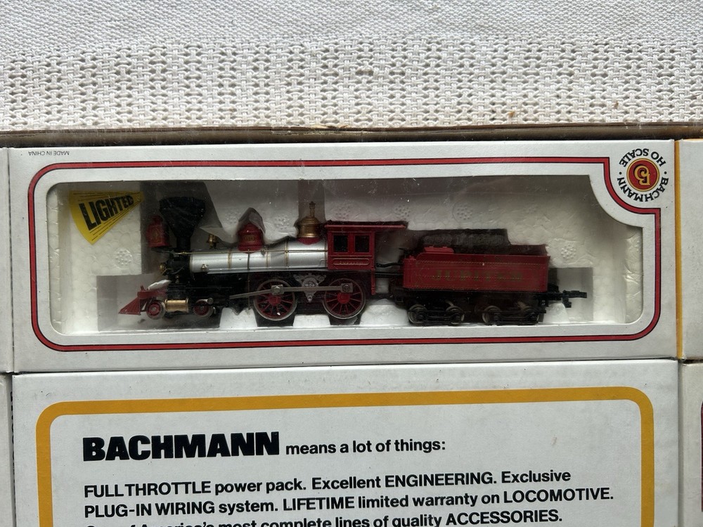 HO Bachmann ‘The Old Timer’ Electric Model Train Set - (EX BOXED)