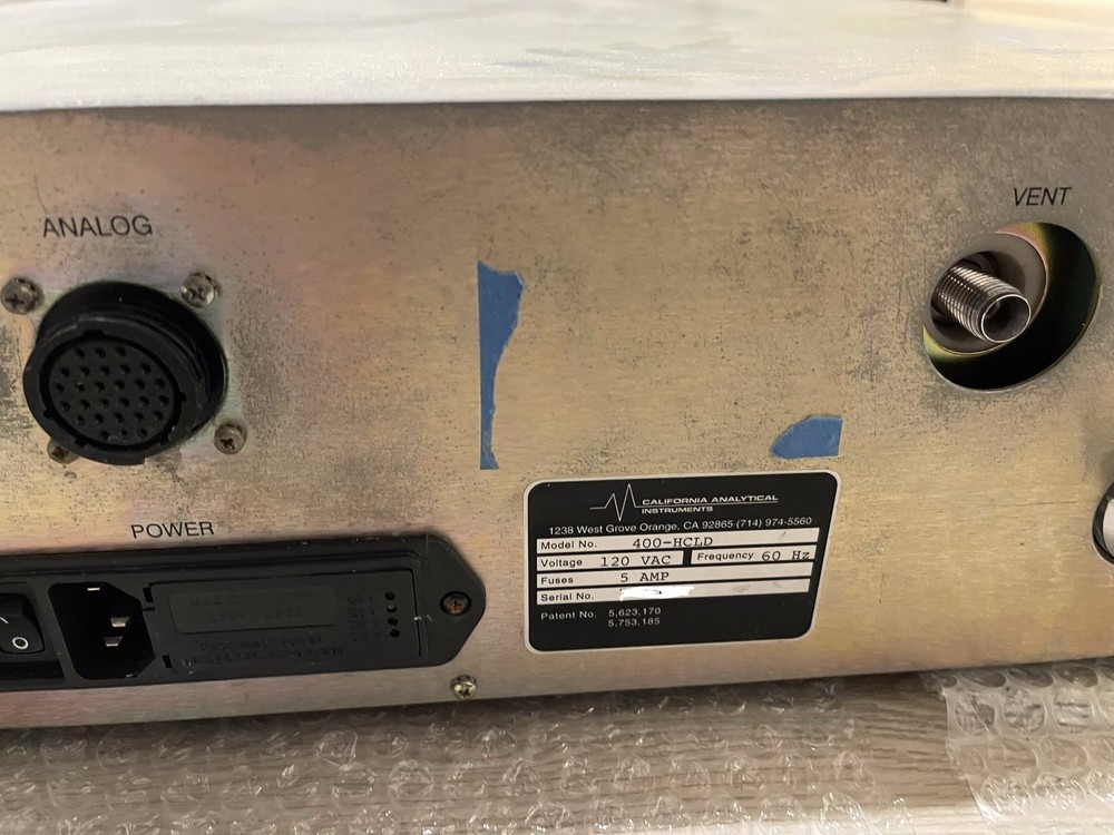 California Analytical NOX Analyzer 400-HCLD - As Is - Untested