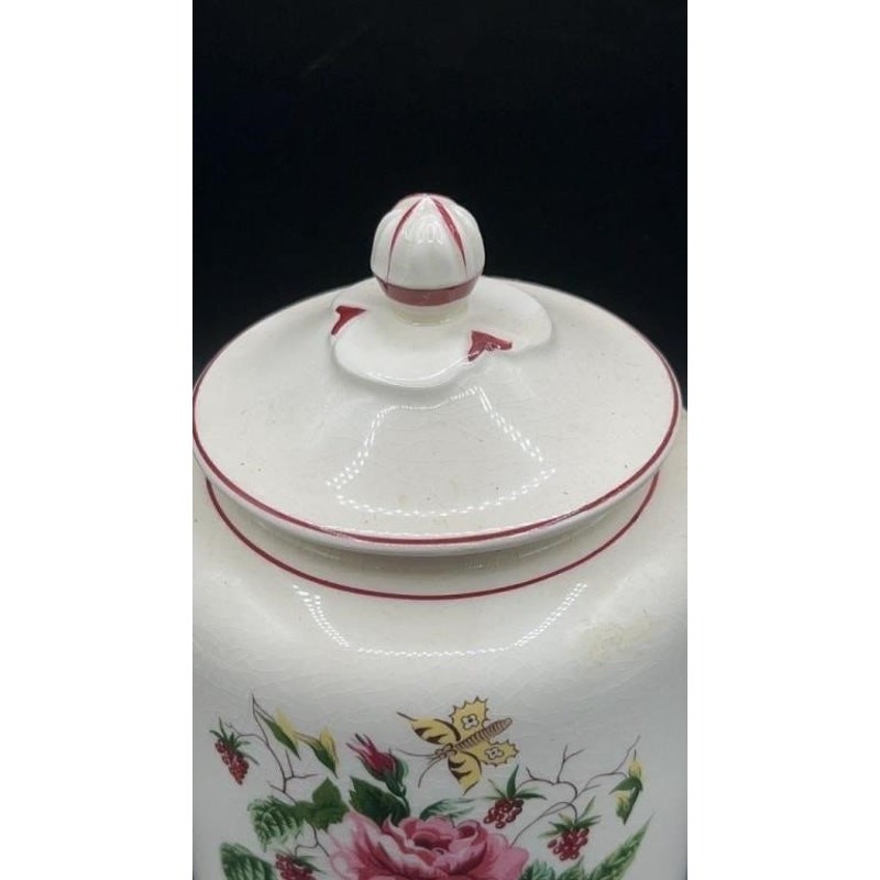 Vintage Edwin Knowles "Spring Glory" Coffee Pot - 1950s