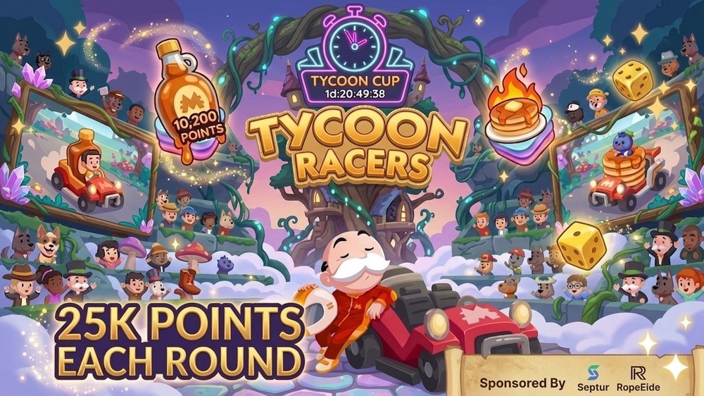 [CLOSED] ALADDIN RACERS MONOPOLY - 25K POINTS 🎲