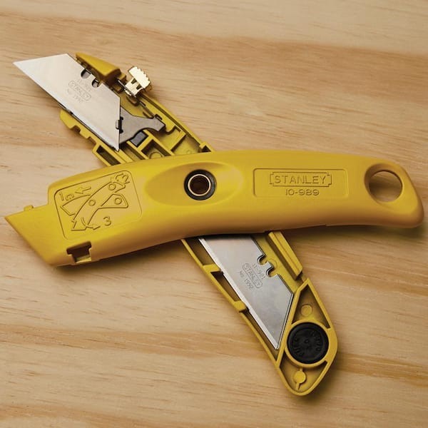 7 In. Handle Swivel-Lock Retractable Utility Knife
